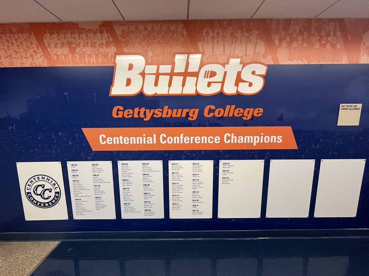 dobrian1's tweet photo. Stopped by my alma mater - @gettysburg this weekend. Saw the track I used to compete on as well as the plaque of my SID mentor, the late Bob Kenworthy. He remains my inspiration for getting into my profession. https://t.co/rkwLMQMTxb