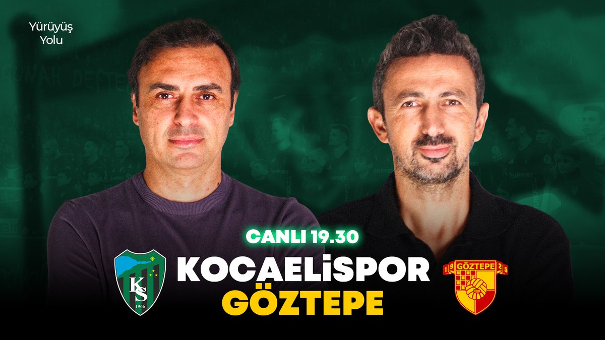 lagolfocom's tweet photo. 🌲Kocaelispor 1-1 Göztepe karşılaşmasını değerlendirmek üzere bugün 19.30'da canlı yayındayız!    

🎙️ @CemsinanV41 &amp; @hamzz7 &amp; @muhammetcgg

📺 https://t.co/kFFBsnG49r https://t.co/pJZ73uK036