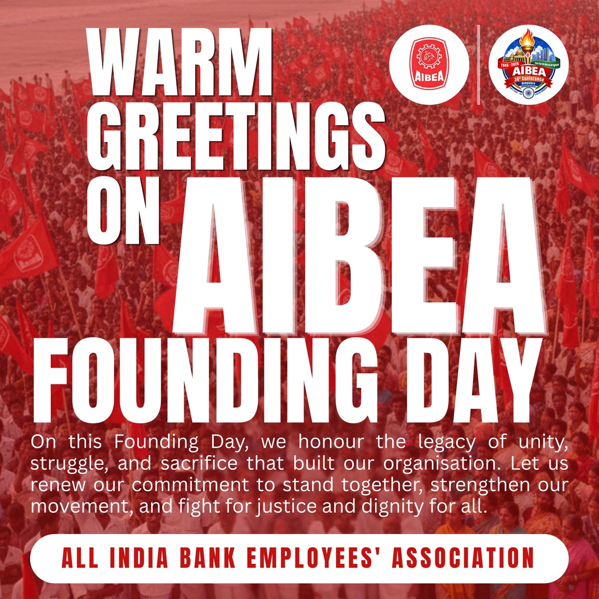 AIBEA: All India Bank Employees' Association tweet media