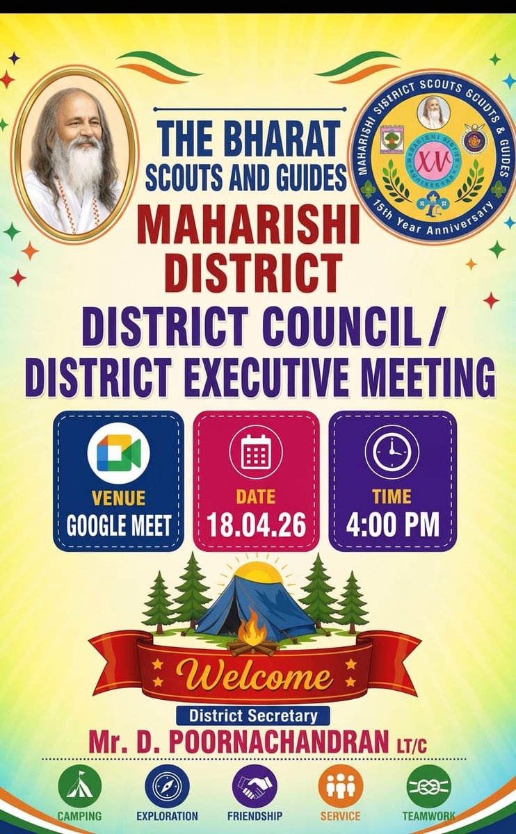 Bharat Scouts and Guides,  India tweet media