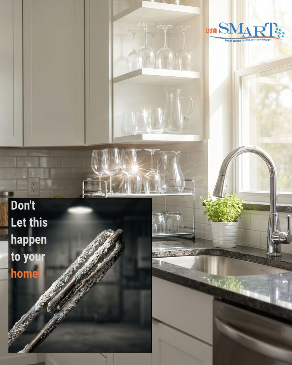 smartwaterttfl's tweet photo. Hard water isn't just a nuisance; it's damaging your home! 🚨 
 15+ grains/gallon can lead to:
⚠️ Dishwasher lifespan: 6-8 years 
⚠️ Washing machine: 30-50% more detergent 
⚠️ Water heater: 25% less efficient 
#SeminoleCounty #VolusiaCounty #WaterSoftener #SmartWaterTT https://t.co/bRZnrWeaGr