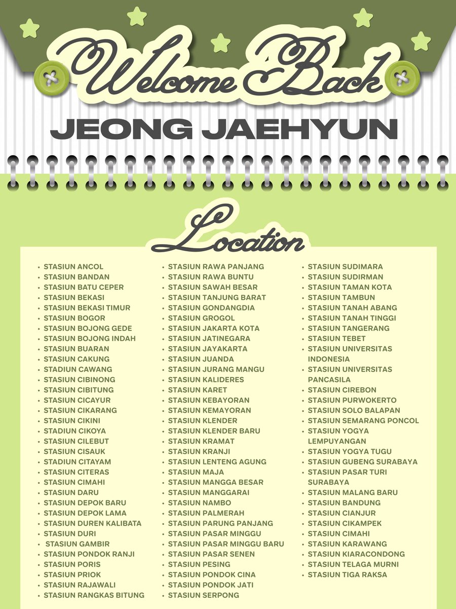 jeongpeachy972's tweet photo. Welcome back, Jeong Jaehyun 💗
Let's celebrate Jaehyun discharge from the military with special LED ADS!

🗓️: May 02-03 2026
⏰: 06.00 - 24.00 WIB
📍 : 93 Train Station in Indonesia

Vals, lets make the moment to welcoming our Jaehyun!
#WelcomeBackOurJAMAL #JAEHYUN https://t.co/SXYzGKtn82