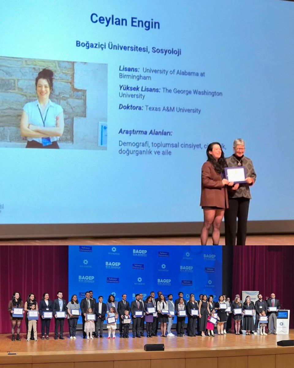 BounSDL's tweet photo. Baş Araştırmacımız Dr. Ceylan Engin, 2026 Bilim Akademisi Genç Bilim İnsanları Ödül Programı (BAGEP) kapsamında ödül kazanmaya layık görüldü. 🎉 Hocamızı bir kez daha tebrik ediyor ve başarılarının devamını diliyoruz. 💙 https://t.co/7oXjqwxc70