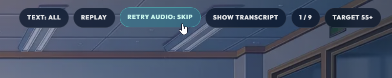 amadea_app's tweet photo. QoL update: we added a toggle so you can turn off Nene repeating her lines in lesson mode when retrying 👇

You can also just click on the textbox to skip her line manually, just like in a visual novel. https://t.co/FmVIgTvQSU