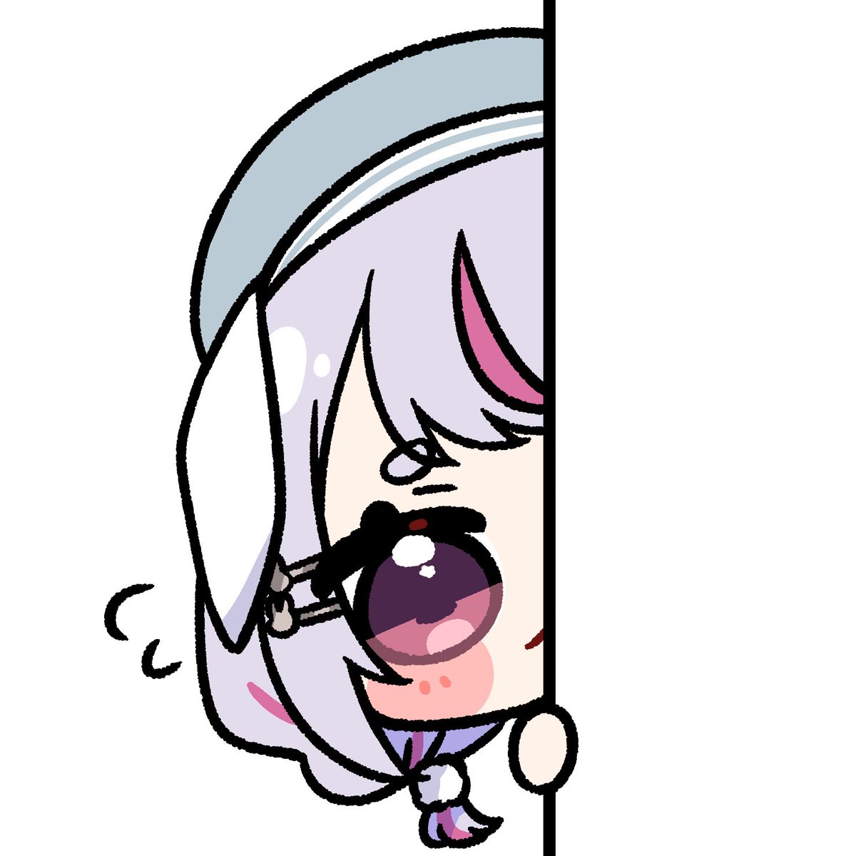 こっそりみみたや #ミミ画」|やさしいVのイラスト