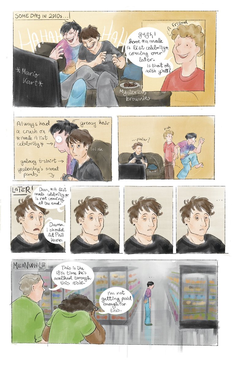 supisnotonfire's tweet photo. poor asda employees #phanart https://t.co/tpPrqCtKyp