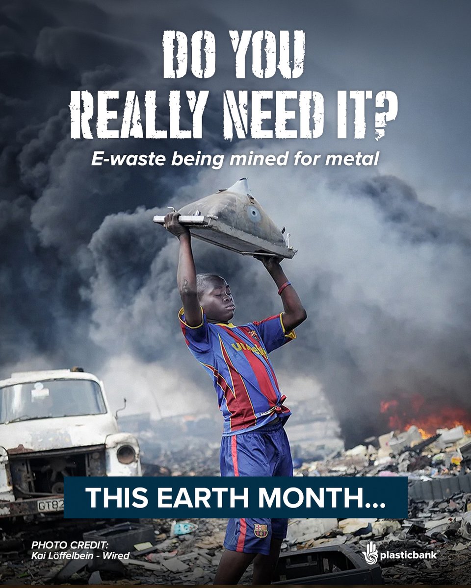 PlasticBank's tweet image. This is what overconsumption looks like when the product is gone, the trend is over, and the damage stays.

Before your next impulse buy, stop and ask:
Do I really need it?

Join #Us