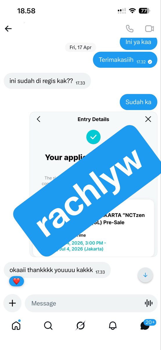 ra | open jaswar tiket konser tweet media