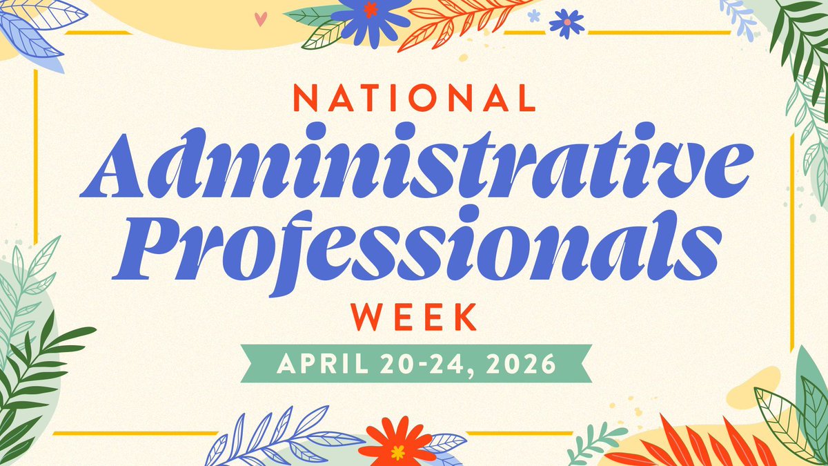 CyFairISD's tweet photo. During National Administrative Professionals Week, CFISD thanks the dedicated employees who keep our campuses and departments going. We appreciate you! #CFISDspirit https://t.co/Jp0obJ5UNc