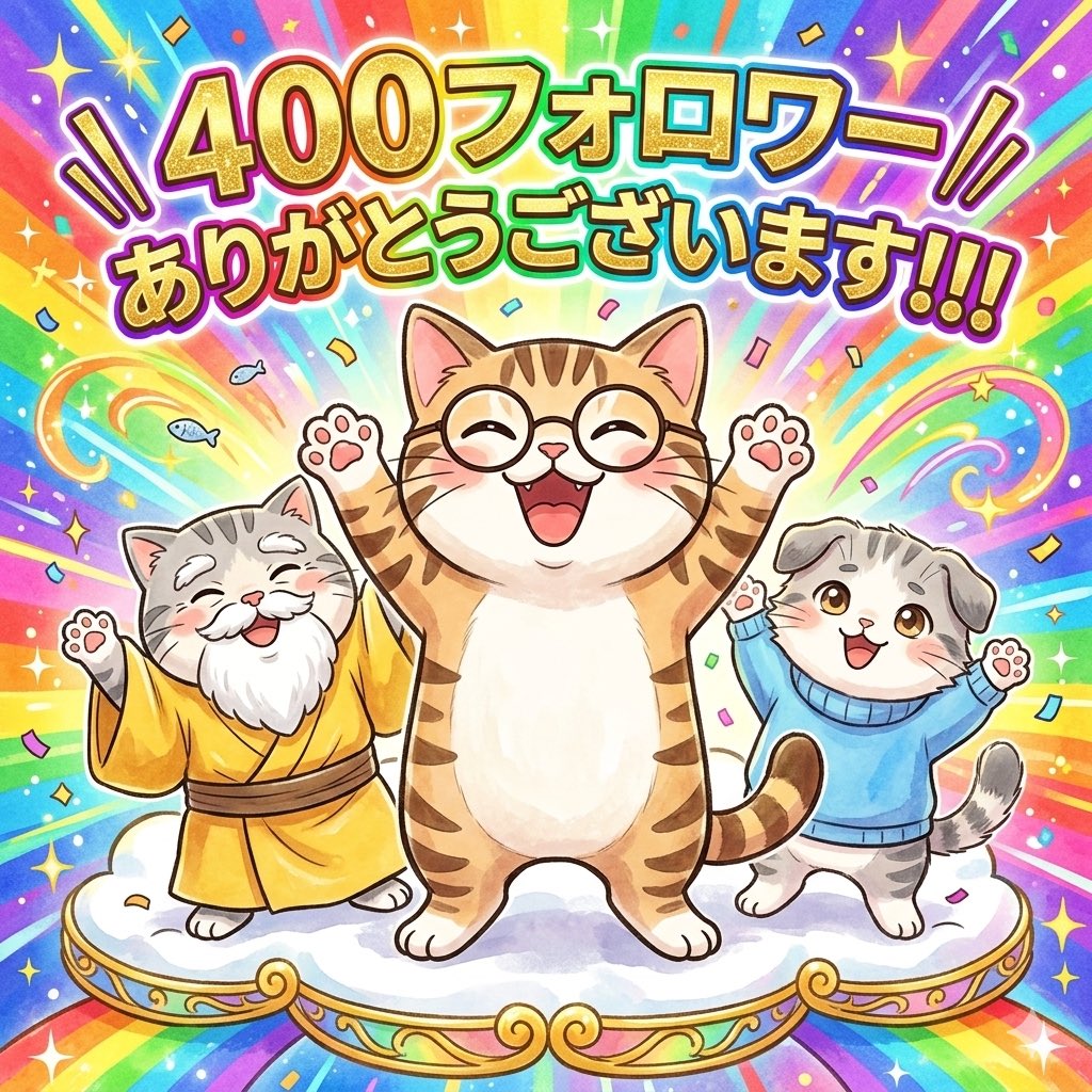 つくね@AI先輩ネコ tweet media