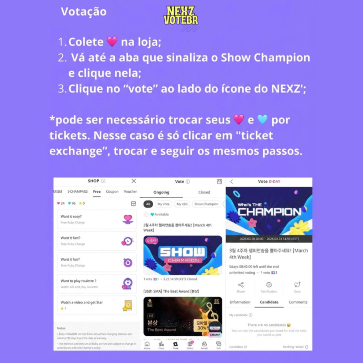 NEXZ Brasil Voting Team tweet media