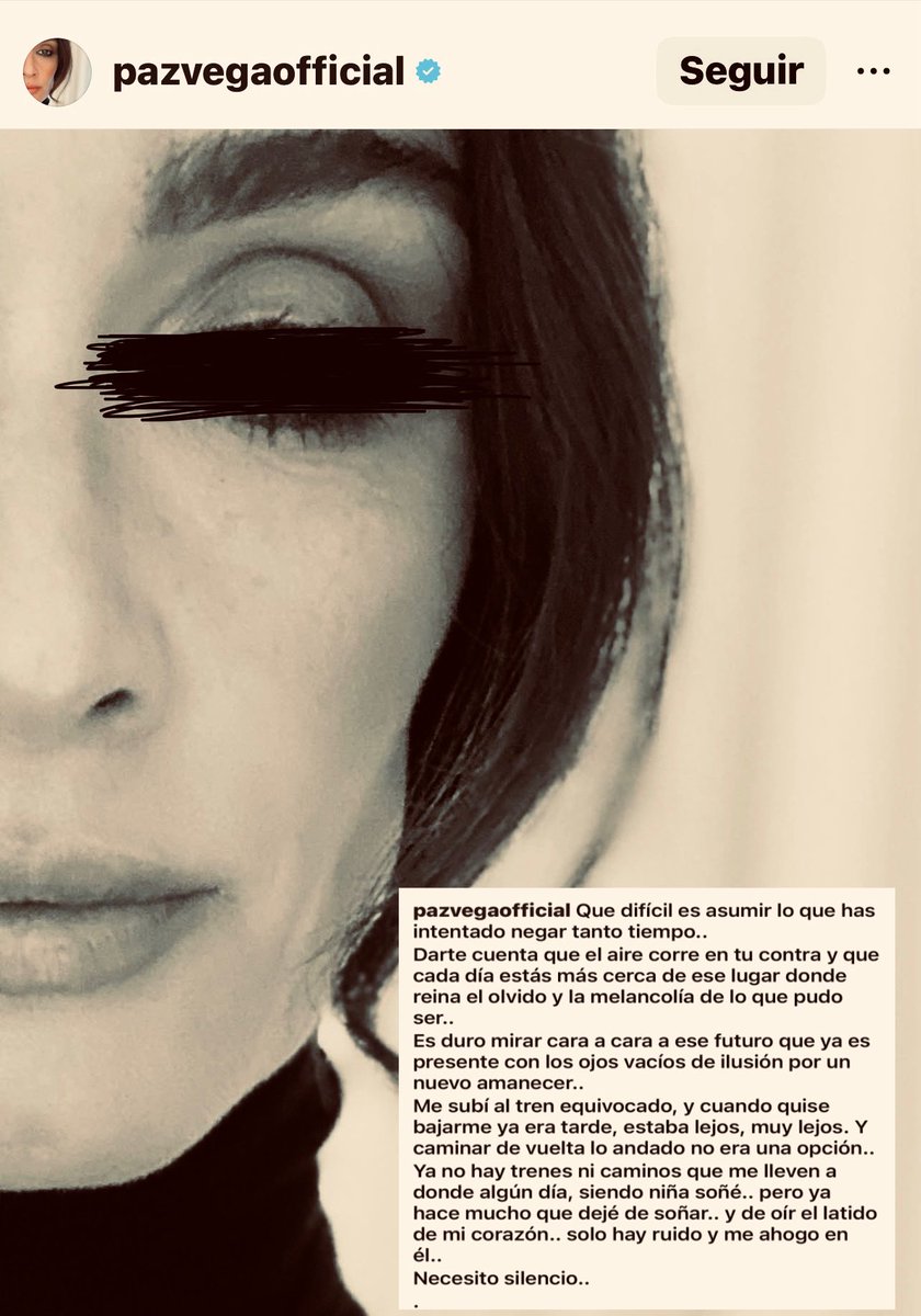 paquidiaze's tweet photo. #YoMeRebelo20A
 Hoy es buen día para recordar como esta pésima actriz y peor persona se creía con el derecho de imputar un delito a un hombre inocente. (Nota: la imagen de Antonio David la he editado porque la original es la que han utilizado para cargar contra él en un fotograma que le cogieron el día que se anuncia el documental ).
 @PazVegaOficial el padre de tus hijos tendrá más suerte que este hombre y todo quedará en una acusación de mala gestión de patrimonio , o quizás vais a entrar en una guerra por el resto ? 25 años en un tren equivocado ? A mí todo esto me huele a necesidad de facturar puesto que llevas años sin hacerlo. De ahí que a una de vuestras hijas ya la habéis lanzado al medio público. Venga bonita, a ver cómo acaba la historia. Deseando ver.