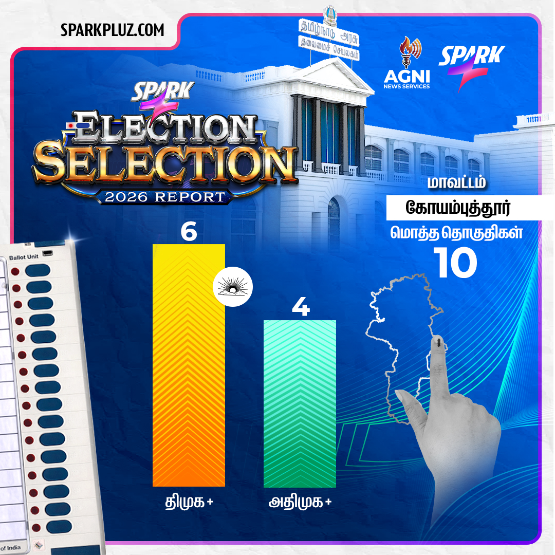 SparkPluz_'s tweet image. 🗳️தமிழ்நாடு சட்டமன்ற தேர்தல் 2026 - மாபெரும் கருத்துக்கணிப்பு முடிவுகள்!

🔴கோயம்புத்தூர் மாவட்டம்

@journsuresh #Coimbatore #ElectionSelection #TNElection2026 #SPARK