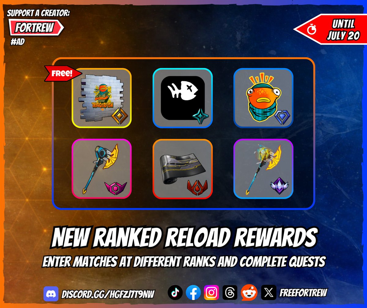 New Reload Rewards • Elite Loading Screen - until June 26. • Ranked ...