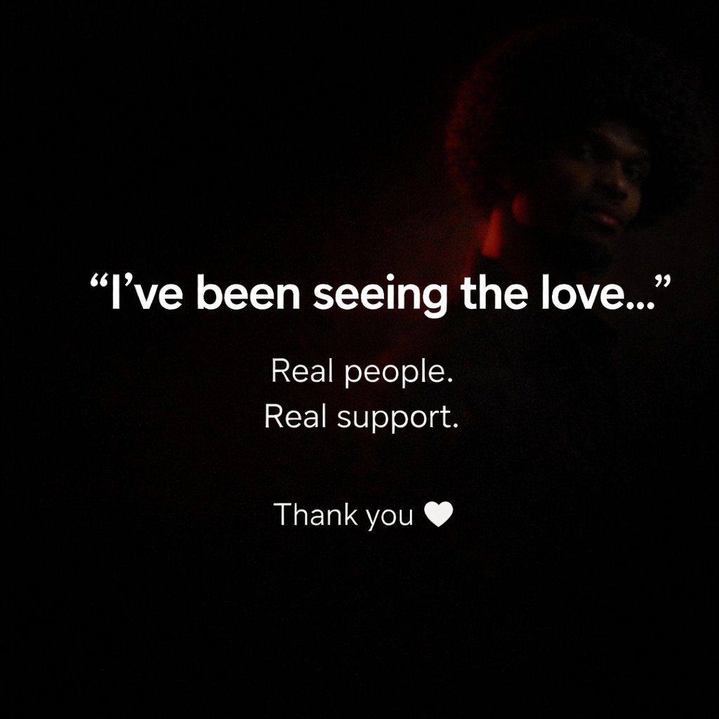 legendarydoncap's tweet image. Since dropping Legendary Lovin’…

I’m seeing real support.

Not just streams.
People are tapping in.

This isn’t just a song — it’s a full experience.

Tap in:

🌍 legendarydoncapo.bandcamp.com/track/legendar…
🇳🇬 bit.ly/officialcapost…

Don’t just listen… own it.

#takeit ❤️🖤🤍