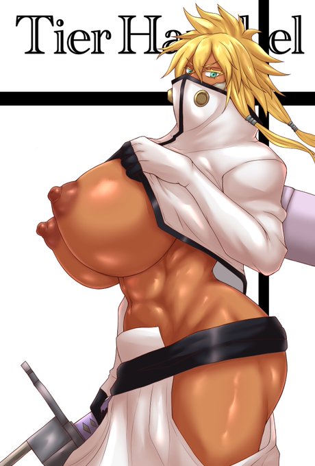 久々のイラスト投稿です。先月ゲーセンでフィギュアを当てたBLEACHのハリベルさんを描いてました。 