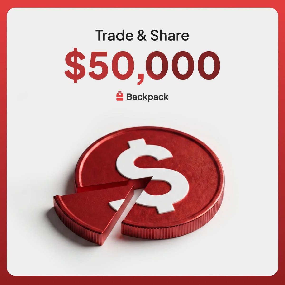 Backpack_ES's tweet photo. Desbloquea más a medida que tradeas.

Tradea en cualquier mercado para ganar tu parte de $50,000 en recompensas.

Activa ahora en Misiones 🔴 https://t.co/rM80hXReKb