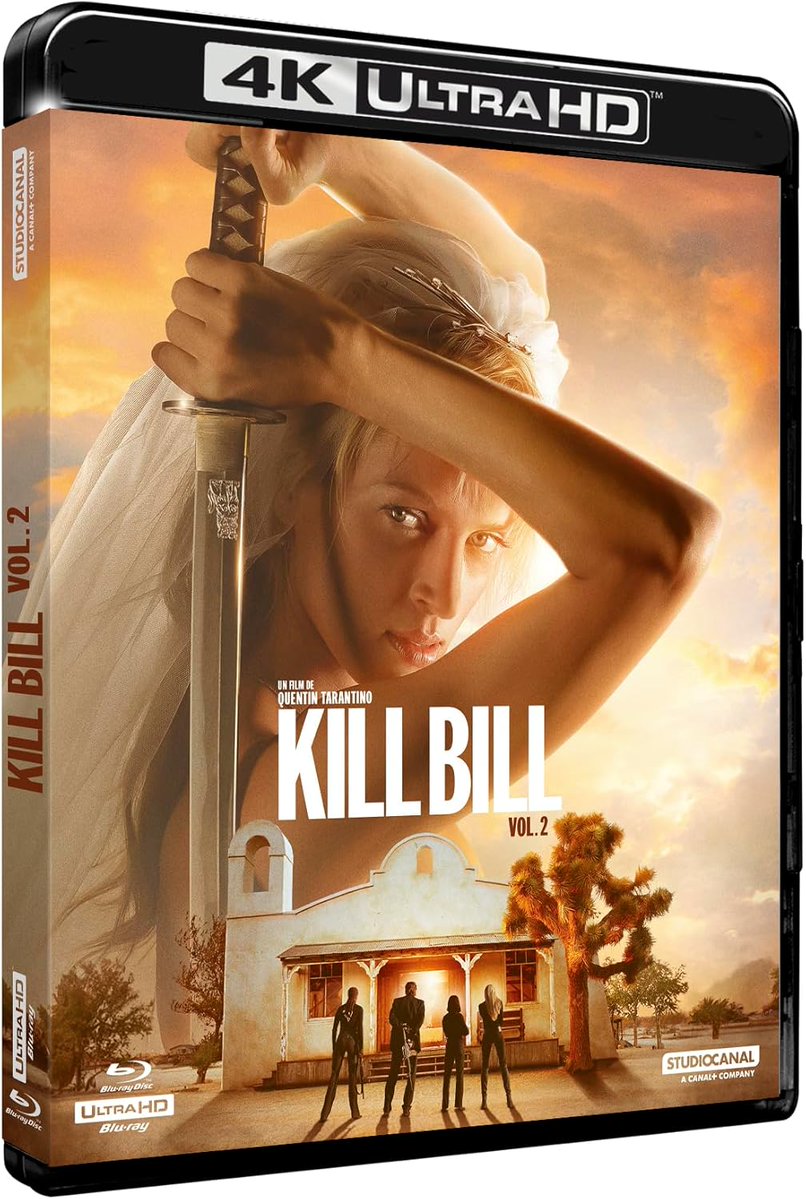 hdnumerique's tweet image. J-44 ⏳ | Kill Bill en #4K, c'est (enfin) la bonne ! ⚔️
👁️INFO : hdnumerique.com/actualite/arti…
📢Pour rappel, les éditions #4K #UltraHD "standard" de Kill Bill Vol. 1 et Vol. 2 seront disponibles le 3 juin prochain avec VFF ! 🇫🇷
👀Visuel confirmés. Précos toujours accessibles🩸