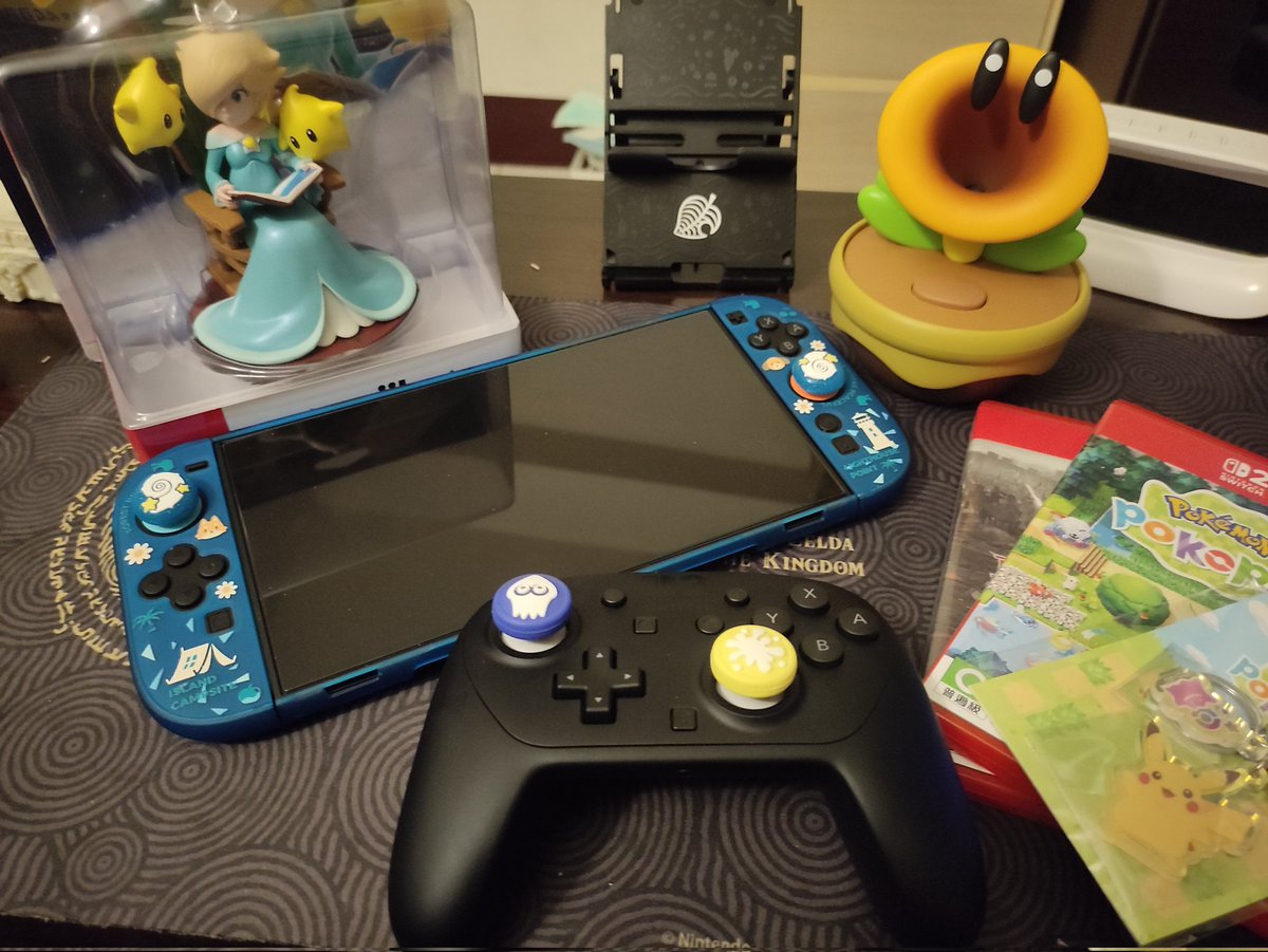 SalmonplayerRen's tweet photo. 因為switch 入迷動森
沒想到多年後
因為寶森來買switch 2
然後再次沉迷

錢沒有不見只是變成你喜歡的形狀😆
銀河的羅潔塔Amiibo
真的做的好讚好大🫣

#Pokopia https://t.co/DnJsOgqkIb