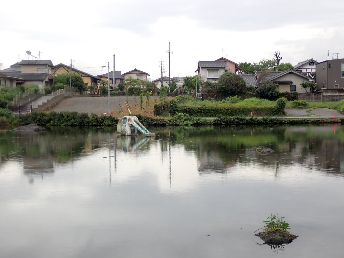江津湖のゾウさんプール