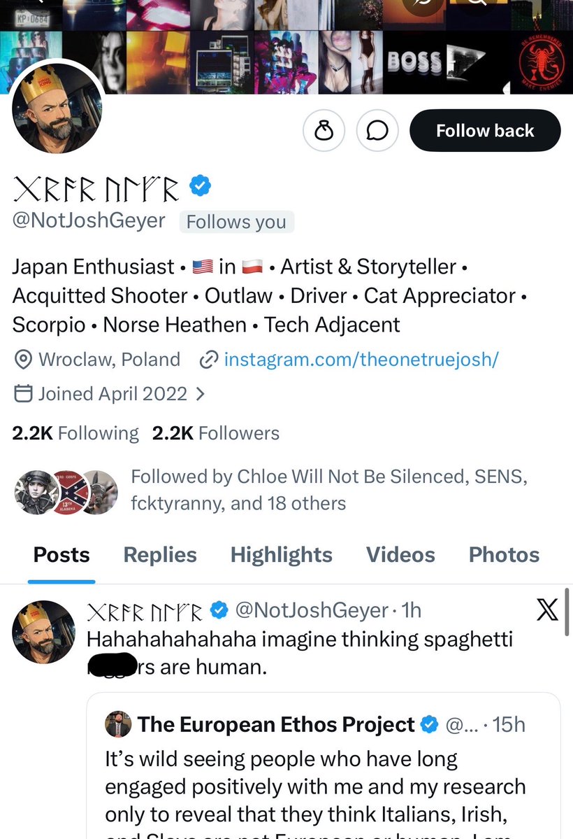 The European Ethos Project tweet media