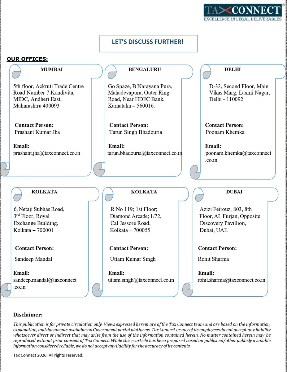 cavivekjalan's tweet image. Pleased to share an Article on "Relief from penalty is not a right - To avoid penalty by invoking Sec 273B, ‘reasonable cause’ for failure must be shown [Sec 470 of ITA’25]"

Thanks &amp;amp; Regards
Vivek Jalan
@TaxConnectLLP 

#incometax #taxlaw #TaxCompliance #section273b