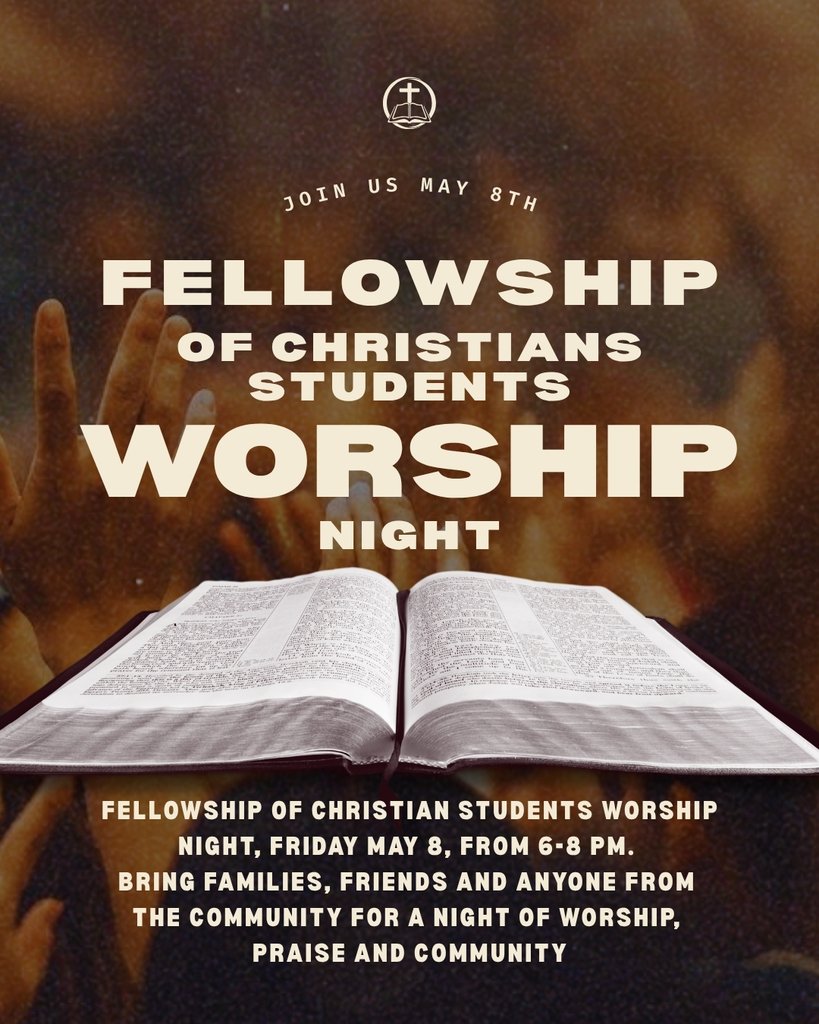 RiverviewSharks's tweet photo. Fellowship of Christian Students Worship Night https://t.co/zbOmuVrR9F