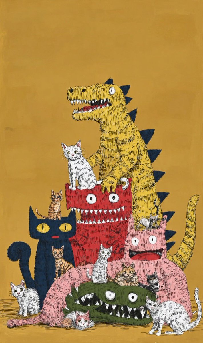 Mike_lot003's tweet image. 🌟HAPPY  FRIENDS🌟

🎪surrieal AI MONSTERs🎪

#AIart
#aiイラスト
#illustrations