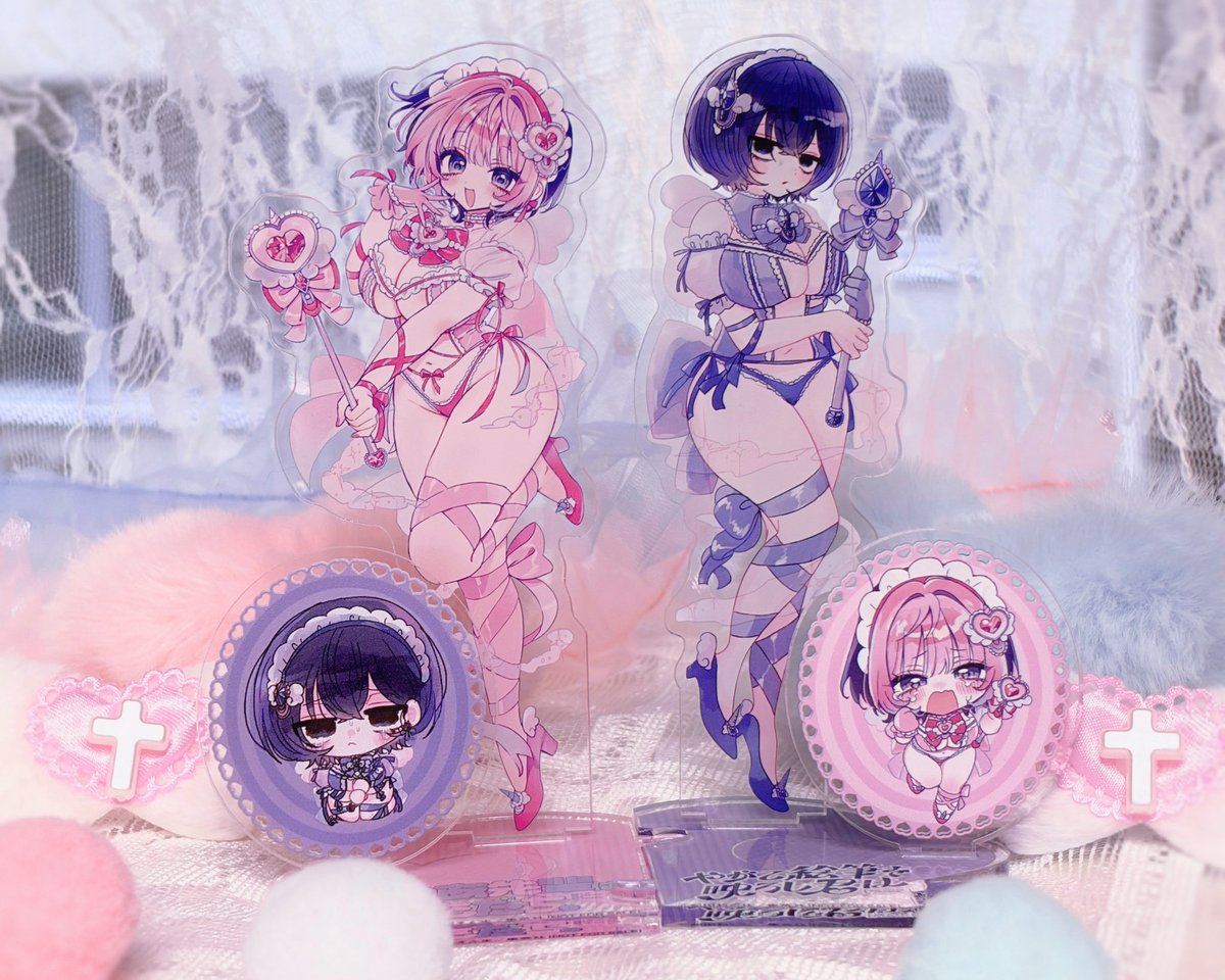 アクスタの実物です！！めちゃかわ〜〜〜🎀 普段使いにもオススメ
