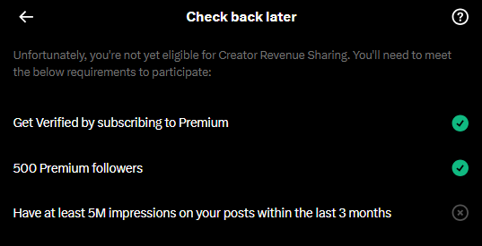 315SNB's tweet image. How is the road to 5M impressions? 
tarred or still under construction 😄