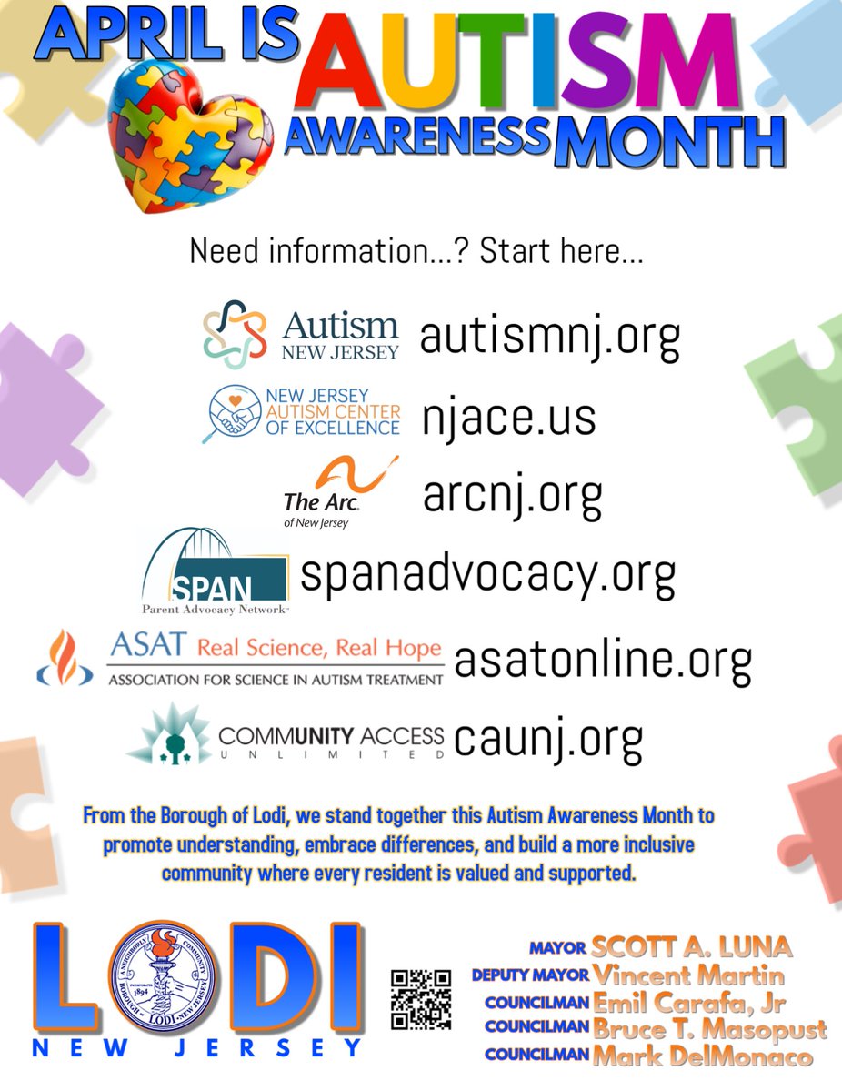April is Autism Awareness Month! #lodinj