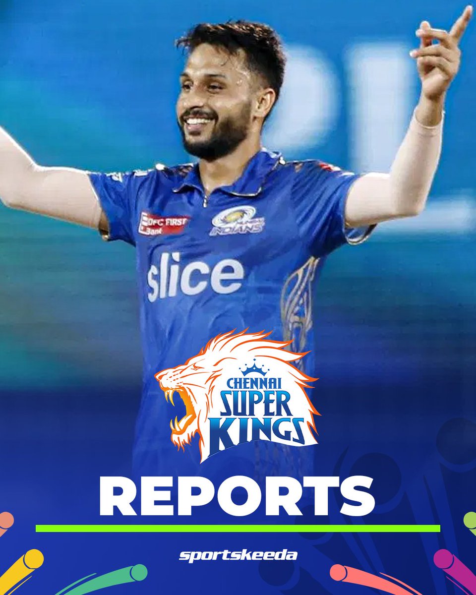 Sportskeeda's tweet image. 🚨 REPORTS 🚨

Akash Madhwal has reportedly attended CSK trials and is being considered as a replacement for Khaleel Ahmed 👀🏏

#IPL2026 #CSK #Sportskeeda