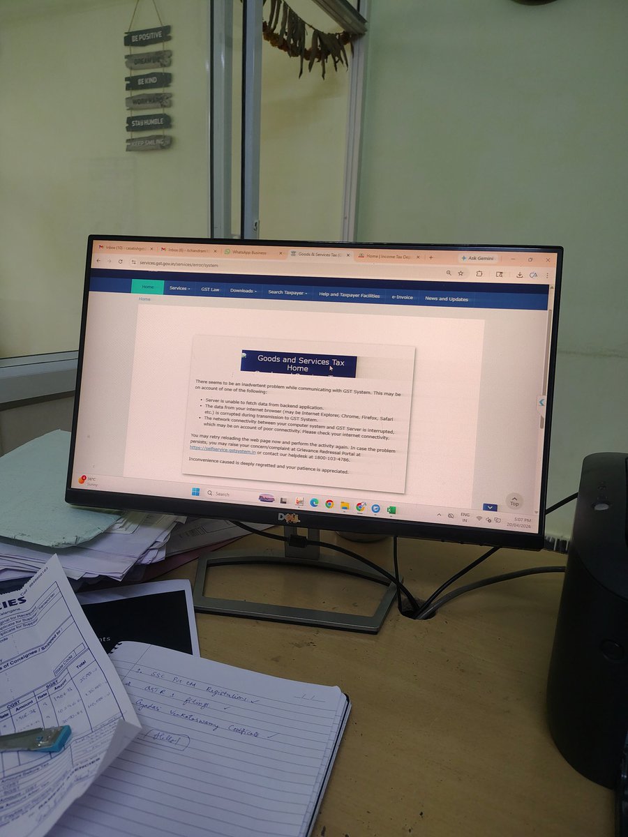 CasatishGs97313's tweet image. Dear @Infosys_GSTN unable to file return on due date,kindly fix the issue or extend the due date.Donot suggest to raise ticket ,this is just basic infrastructure u have to provide to file the returns.
#gstfiling #gstreturns #gst