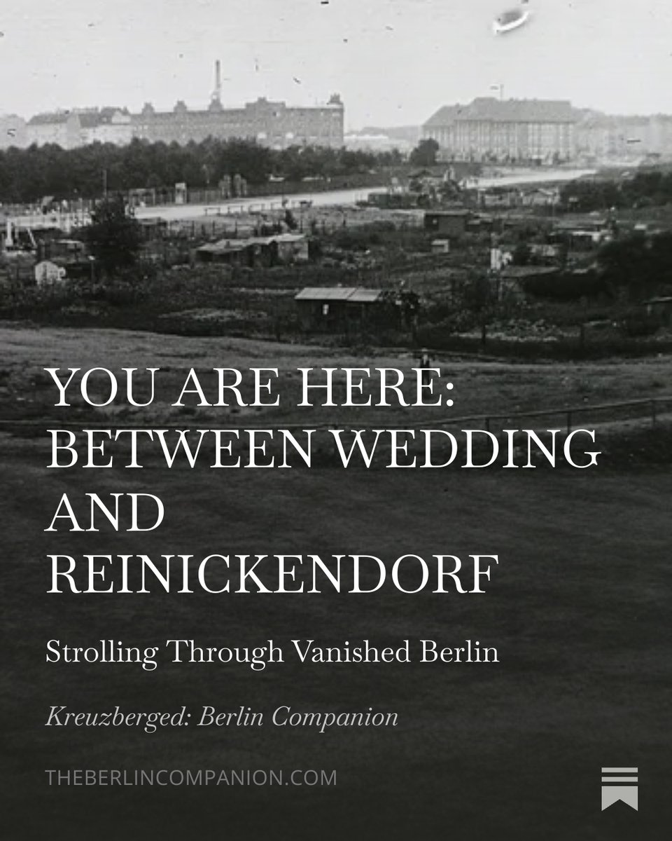 kreuzberged's tweet image. No time to pack - the time-machine is about to take off. This time to the north of Berlin, and another place that vanished and was reborn several times again in the meantime.

Today to stroll through vanished #Berlin, off we go to #Wedding!

theberlincompanion.com/p/you-are-here…