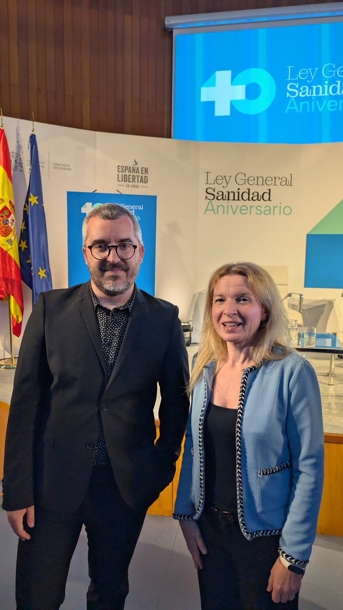 CSIFSanidadNaci's tweet image. 🏥 #CSIF Sanidad Nacional ha participado en el acto del 40 aniversario de la Ley General de Sanidad, organizado por el @sanidadgob.

📰 Noticia: csif.es/es/articulo/na…

📲 Redes Sociales: lnk.bio/CSIF_Sanidad
