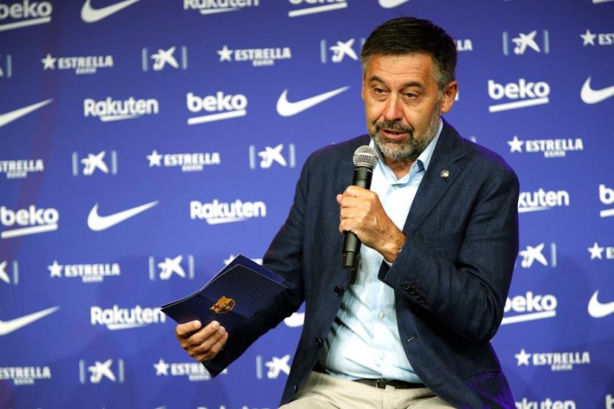 🗣️Bartomeu: "Todos los clubes de fútbol, no solo en España, hacen informes arbitrales. El Madrid tiene contratado a un exárbitro que es el marido de la mujer que lleva el arbitraje del fútbol femenino y es informadora arbitral"

"Se ha utilizado mucho el caso Negreira para atacar