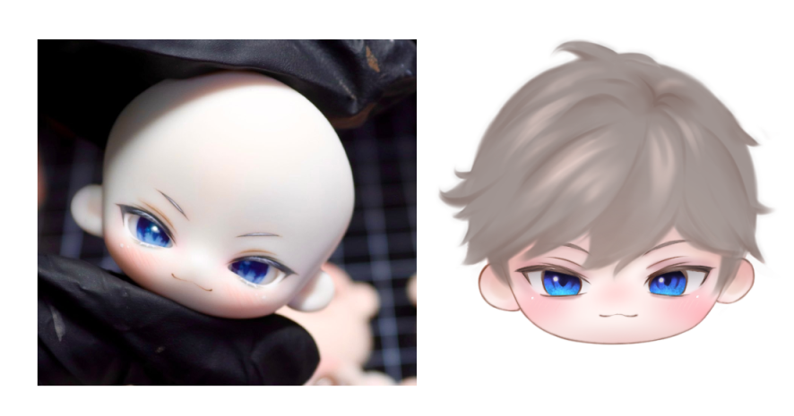 Sketch_Notee's tweet photo. #アイドール #솜뭉치샵 #SOMMUNGCHII

One of the Obitsu head dolls by @sommungchii_  really caught my attention, and I wanted to try drawing it. This is how it turned out and added my own hairstyle
I have to say, I absolutely love all of Sommungchi’s dool face makeup https://t.co/S6odebBPoZ