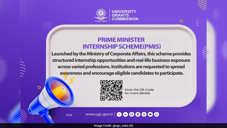 ndtveducation's tweet image. PM Internship Scheme 2026: Government Launches Paid Training Program With Top Companies
ndtv.com/education/prim…

#PMInternship #internship #students
