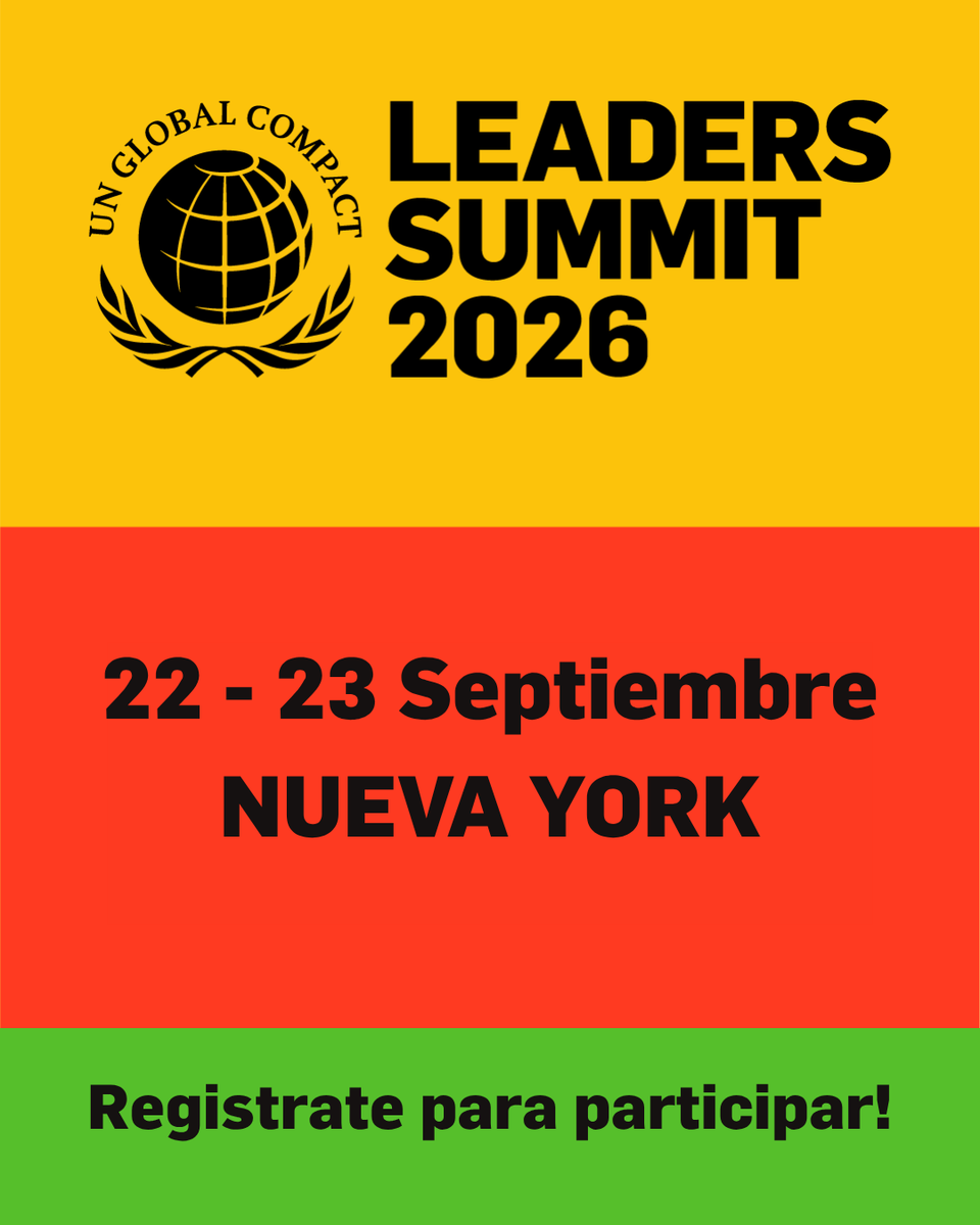 pactoglobalpy's tweet photo. 🌍 El #LeadersSummit2026 vuelve a Nueva York (22–23 sep) para pasar de la ambición a la acción.

Sumate a líderes globales, expertos y socios de la ONU para impulsar soluciones sostenibles.

🎟️ Ahorrá USD 500 hasta el 1 de julio
🔗https://t.co/vt6JWGkzNR https://t.co/Qc0IG0kDsD
