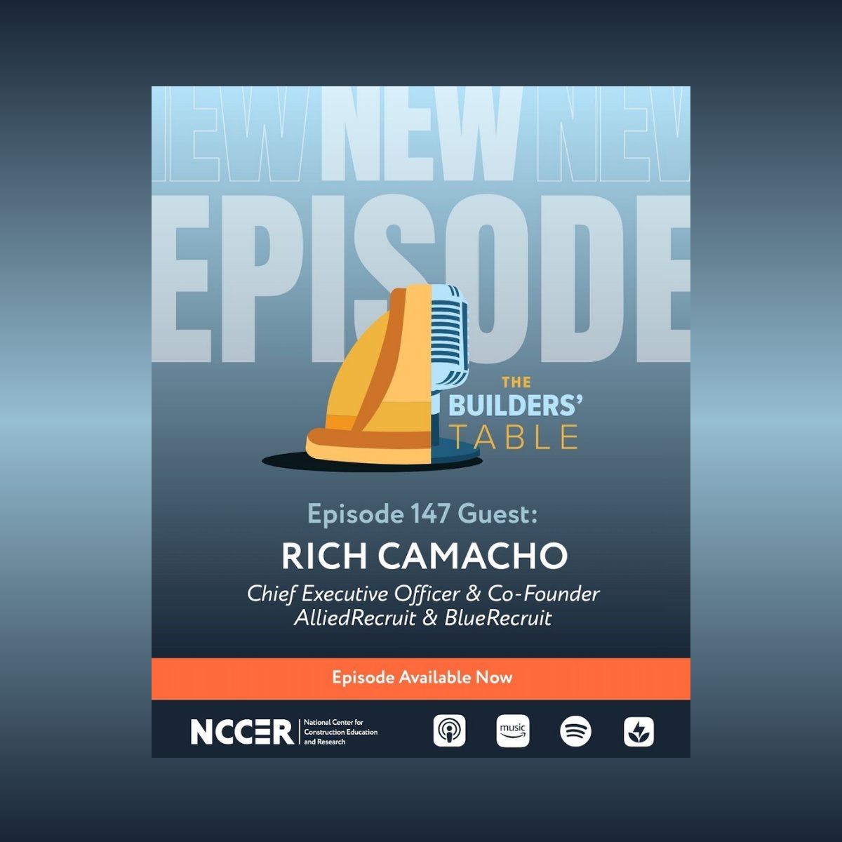 BlueRecruit_Off's tweet photo. Check out the conversation between our CEO and @NCCER's Jennifer Wilkerson on the latest episode of The Builders' Table. They discuss hiring trends and expectations for 2026.
🎙️ https://t.co/q4BgGKZ4o2

#Construction #Podcast #JobsReport #ConstructionIndustry #SkilledTrades https://t.co/CKrbR1YwVq