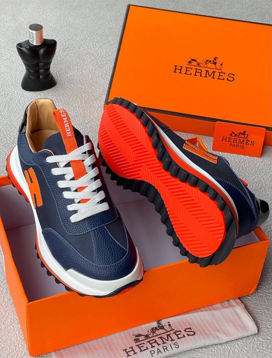toppyshow's tweet image. Hermes 
Size: 40-46
Colors: As Displayed 🥰
Price: ₦130,000
Location: Lagos 
Dm to order now &amp;amp; kindly retweet
#Hermes #sneakers
