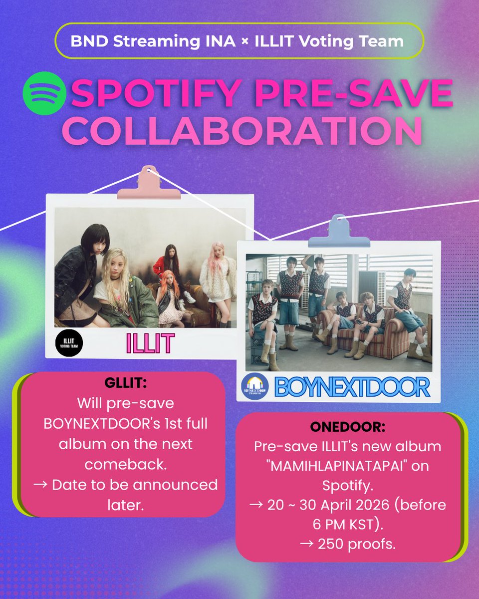 BND STREAMING INA tweet media