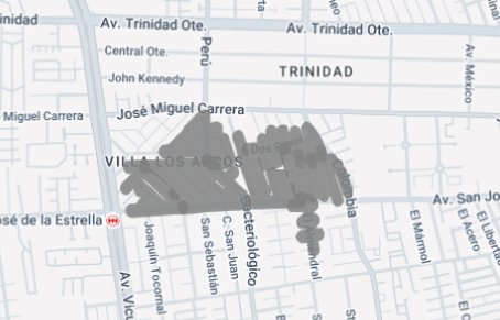 radiolaflorida's tweet photo. Enel informo a las  07:44hrs. Que hay un  #CorteDeEnergía en sector de José Miguel Carrera hasta San Pedro en la comuna La Florida. En mapa se detalla  la zona afectada, y llama a que los clientes afectados  reporten al numero  WhatsApp +56994447606. https://t.co/6Fywsd4YiY