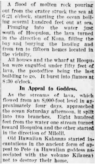 KansasCity100's tweet image. #Hawaii - a village on the big island was wiped out by volcanic lava. Kilauea has been very active lately.