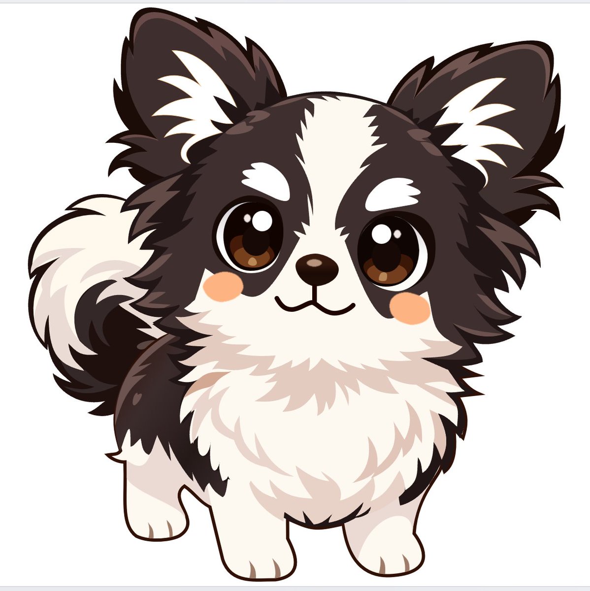 soncho_ocean's tweet photo. 自分のアイコンの愛犬をパワポで描いてみました。
動物も描く練習してみたいなーと最初は軽い気持ちだったけど、親ばかが出て結局めちゃ気合入れて作業してた笑

#パワポ絵 https://t.co/GuPTCrRuy7
