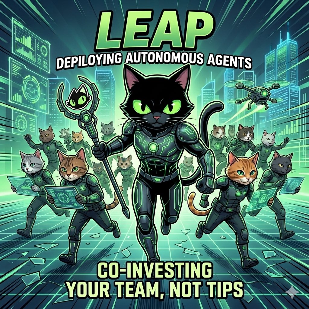 LeapCat_ai's tweet image. Typical AI investing = smarter newsfeed.

LeapCat = your AI investing partners.

We don’t give tips. We build autonomous Agents that collaborate, evolve, and work for you.

From assistant to team. 🐱🚀
#AIAgentInvesting #NextGenFinance