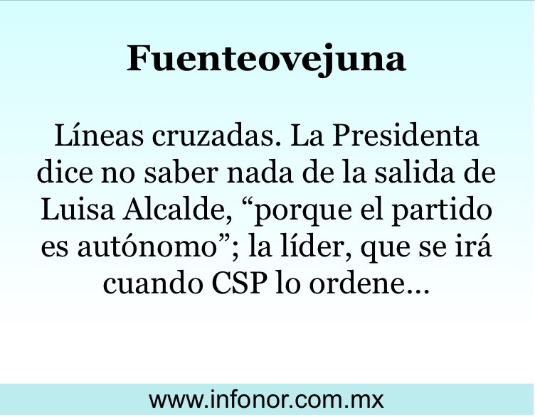 Agencia Infonor (@infonor) on Twitter photo 