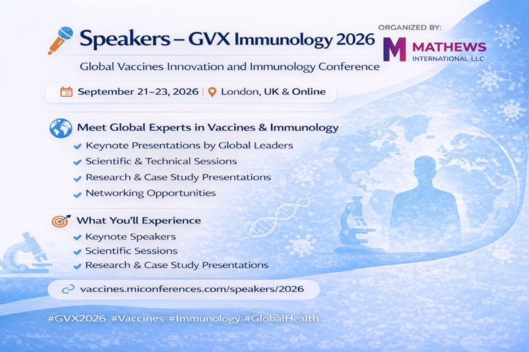 VaccineEvent's tweet image. 🎤 Speakers – GVX 2026(@VaccineEvent)
Join renowned global experts sharing insights on vaccine innovation, immunology &amp;amp; global health.
📅 Sept 21–23, 2026 | London &amp;amp; Online
🔗
vaccines.miconferences.com/speakers/2026
 #GVX2026 #Vaccines #Immunology #GlobalHealth #VaccineResearch #Vaccinology
