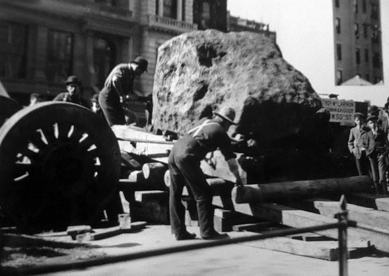 I don't care who knows it. I have an unnatural love for 'Ahnighito', the 34-ton meteorite on display at <a href="/AMNH/">American Museum of Natural History</a>, thanks to a 2020 episode of <a href="/BoweryBoys/">The Bowery Boys Podcast</a> podcast. In 1904, it took a team of 30 horses to haul the 4.5Byo space rock up 8th Ave to the Museum from Brooklyn Navy Yard. 🌠