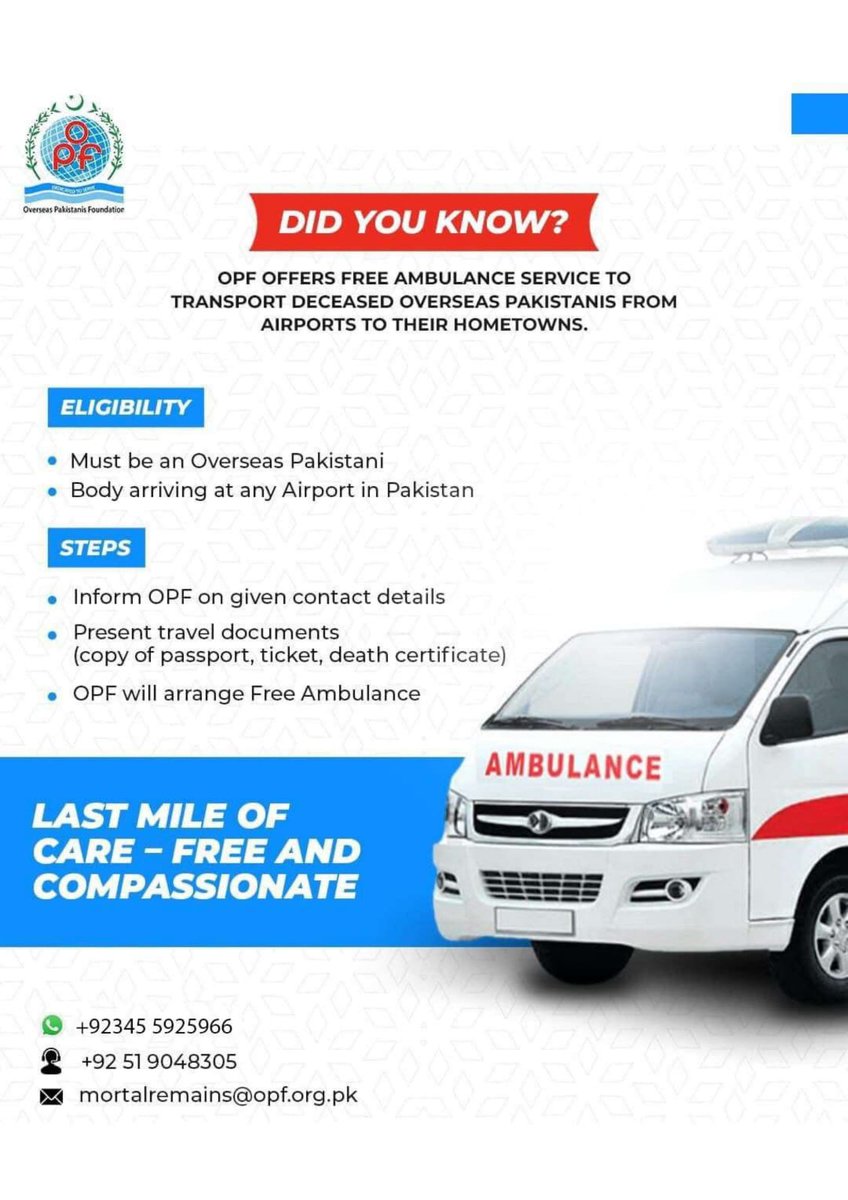 Overseas Pakistanis Foundation tweet media